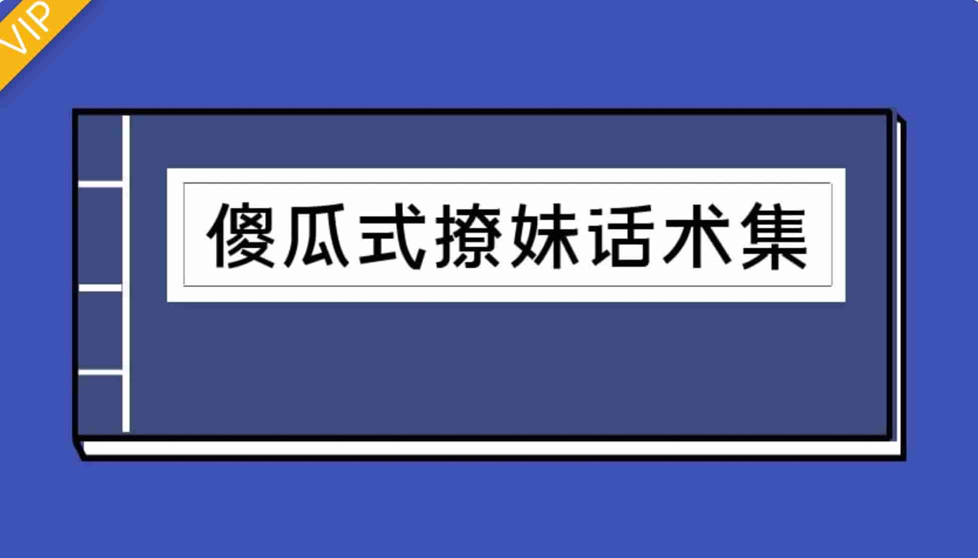 2017年艾克《傻瓜式把妹私教》（倪团队）